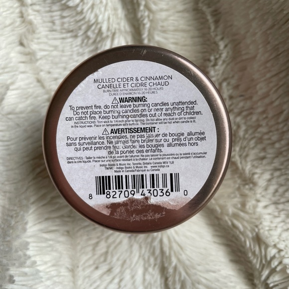 Cider & Cinnamon Mini Candle - Picture 5 of 5